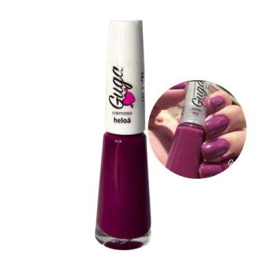 Imagem de Esmalte para Unhas Cremoso Cor Heloá Vinho 8ml Guga