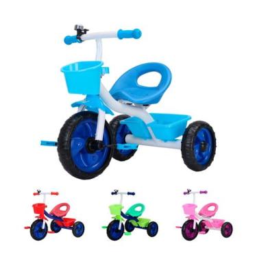 Imagem de Triciclo Infantil Passeio Brinquedo Menino Menina Jony - Baby Style, A