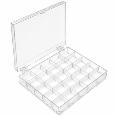 Imagem de Estojo Plástico Organizador Bobina Carretilha Costura Patch. - Evolver