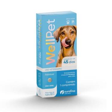 Imagem de Antipulgas Carrapatos Wellpet Cães Ourofino 100mg 4,6 A 10kg - OURO FI