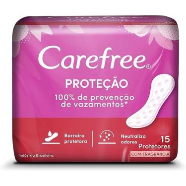 Imagem de Absorvente carefree protetor diario com fragrância c/15