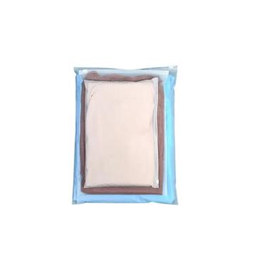 Imagem de Saco Zip Slider 25x35cm P/ Roupas Transparente Fosco 20 Un