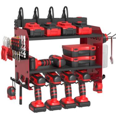 Imagem de Organizador de Ferramentas Elétricas OKCHILD com Suporte de Parede e E