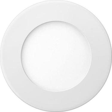 Imagem de Painel Plafon Led 24w 6500k Embutir Redonda Elgin