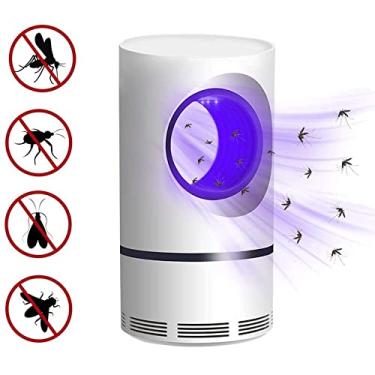 Imagem de Mosquito Killer Lâmpada LED UV Armadilha Eletrônica Anti Mosquito BRANCA