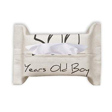 Imagem de 500 Years Old Boy Age Art Deco Presente Fashion Papel Toalha Facial Lenço Saco Guardanapo