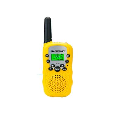 Imagem de Par Rádio Comunicador Baofeng 22 Canais T3 Amarelo