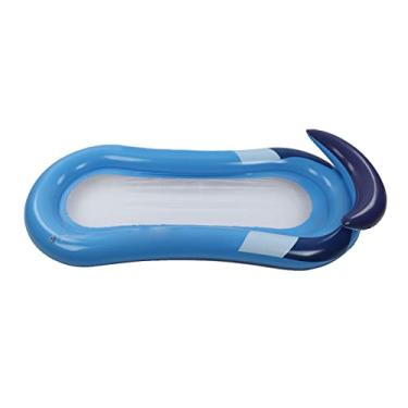 Imagem de Rede flutuante de piscina, cama flutuante inflável Essentials de natação pequena embalagem para piscina