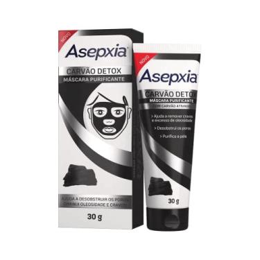 Imagem de Asepxia - Máscara Peel Off com potente Ação Anticravos, 30g, Máscara Purificante e Carvão Detox