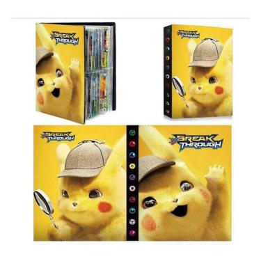 Imagem de Álbum Oficial Pokémon Porta 240 Cartas Pikachu Detetive - Pokemonshop