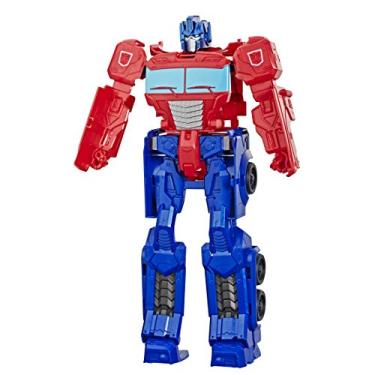 Imagem de Transformers, Boneco Optimus Prime Authentics Titan Changer