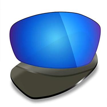Imagem de Mryok Lentes de reposição polarizadas para Oakley New Whisker OO4141 - Azul gelo