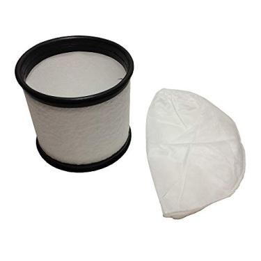 Imagem de Kit Filtro Permanente Lavável com Filtro de Pano para Aspirador WAP Turbo 2002 70L