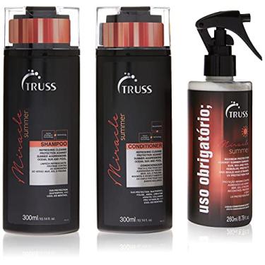 Imagem de Shampoo + Cond + Uso Obrigatório Truss Miracle Summer