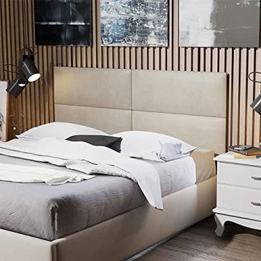 Imagem de Painel Estofado Para Cama Casal Seleta 140 cm
