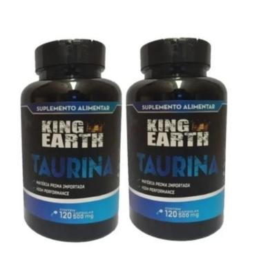 Imagem de 2 Taurina 120 Cápsulas 500mg Matéria Prima Importada-Unissex