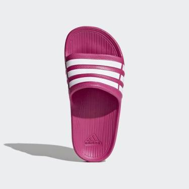 Imagem de Chinelo Adidas Duramo Slide K Infantil - Rosa