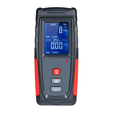 Imagem de Alta precisão portátil mini digital lcd emf tester campo eletromagnético detector de radiação medidor dosímetro testador contador