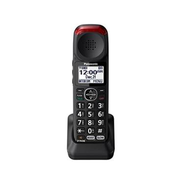 Imagem de Panasonic Telefone sem fio DECT 6.0, acessório de identificação de chamadas, compatível com sistemas de telefone sem fio KX-TGM430B - KX-TGMA44B (preto)