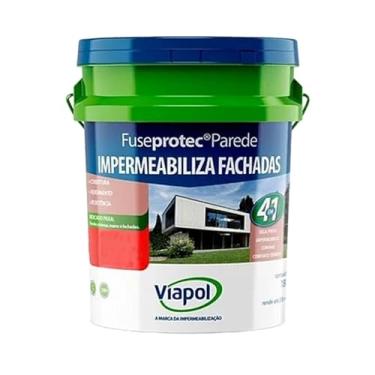 Imagem de Impermeabiliza Fachadas Fuseprotec Parede Branco 14l Viapol
