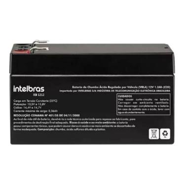 Imagem de Bateria cinza-ácido 12v 1,2ah p/ central de alarme xb 1212