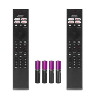 Imagem de Kit 2 Controle Remoto Compatível com Philips TV Smart UHD 4K LED 50PUG7406 Ambilight