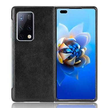Imagem de Capa para celular Huawei Mate X2 Capa protetora robusta 360° Proteja seu telefone padrão vintage capa capa compatível com Huawei Mate X2