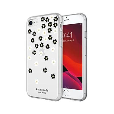 Imagem de Capa rígida flexível Kate Spade para iPhone SE (2ª geração) e 8/7 - transparente/flores