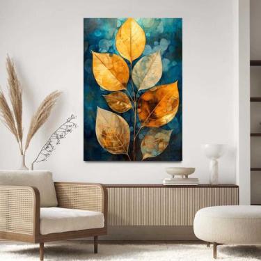 Imagem de Quadro Decorativo Para Sala Quarto  Hall Tela vertical Grande Lotus Do