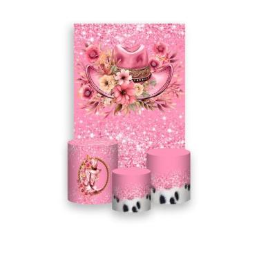 Imagem de Painel De Festa Vertical 1,50 x 2,20 + Trio De Capas Cilindro - Boiade