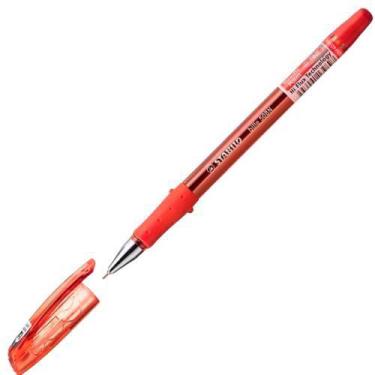 Imagem de Caneta esferográfica 0.4mm Bille Fine 508N Vermelha Stabilo