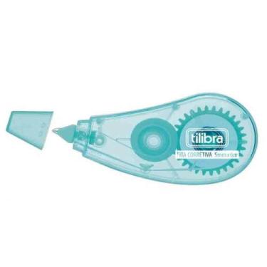 Imagem de CORRETIVO EM FITA 5mm X 6m TILIBRA, Verde Água