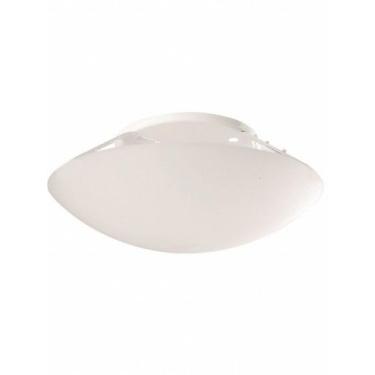 Imagem de 8 Plafon Solari Redondo Branco Para 1 Lâmpada E27 Bivolt - Taschibra