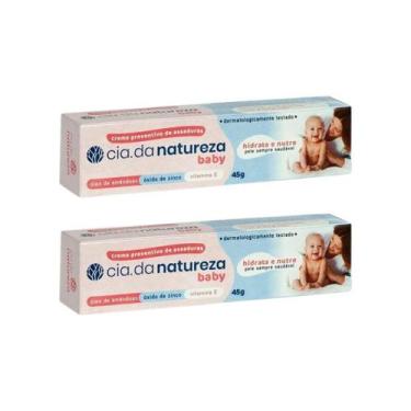 Imagem de Creme Para Assaduras Cia Da Natureza Baby 45G - Kit Com 2Un - Cia. Da 