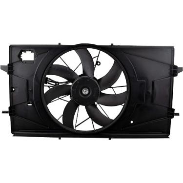 Imagem de YMAUGP Conjunto de ventoinha de refrigeração do radiador do motor 620-635 para Chevrolet Cobalt 2005 2006 2007 2008 2009 2010, para Pontiac G5 2007-2009 2.2L Substituição # 67400917, 15211556 FA7009