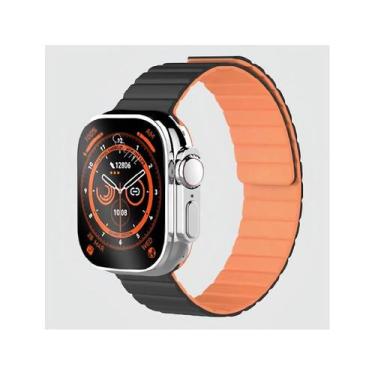 Imagem de Pulseira Silicone Magnética pr-lj 42/44/45/49 mm - LOFT