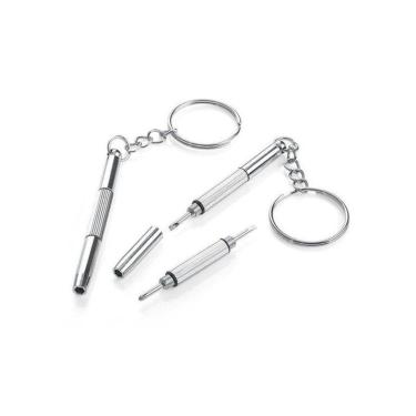 Imagem de Chave Chaveiro Para Manutenção Em Óculos 4 Funções