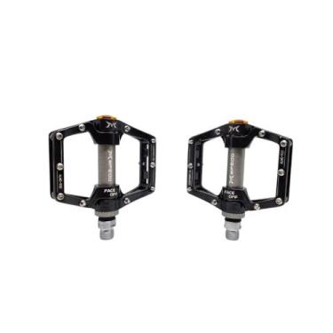 Imagem de Pedal Bike Bicicleta Mpeda Mtb Rolamento Rosca Grossa Cores, Preto