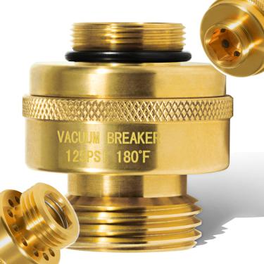 Imagem de ZEZHIMI Substituição de disjuntor a vácuo de latão 34HF-BR atualizado serve para Woodford modelo 24/B24/Y24, série 40, 40HT, 65/B65/RB65, 74/B74/RB74, 75/B75/RB75 e 84 hidrantes de parede, latão