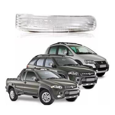 Imagem de Par Lente Pisca Seta Retrovisor Fiat Strada Adventure 2012 - GP