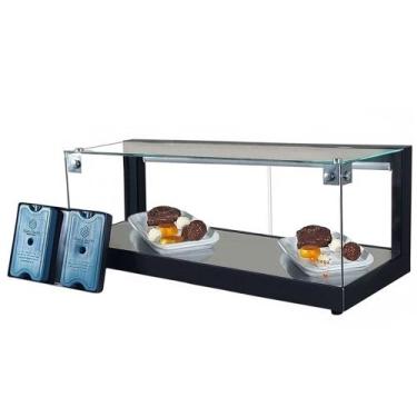 Imagem de B-VF77 - Vitrine fria Beta 77cm Preta - Com 16 Gelo-X - Bivolt - Omega