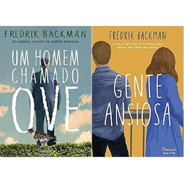 Imagem de KIT 2 LIVROS Fredrik Backman Um homem chamado + Gente Ansiosa - Rocco