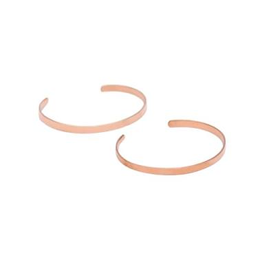 Imagem de Kit 2 Pulseiras de Cobre Puro | Ayurveda & Saúde Natural