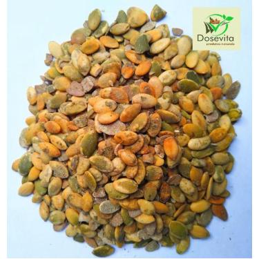 Imagem de Semente de abóbora, torrada sem sal, com 500g. - Dosevita