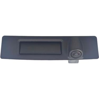 Imagem de EZROAD Alça traseira do porta-malas com câmera de backup 1095949-00-E compatível com Tesla Model 3 2017-2024, modelo Y 2021-2024, interruptor de liberação de porta traseira porta traseira 1761508-00-D