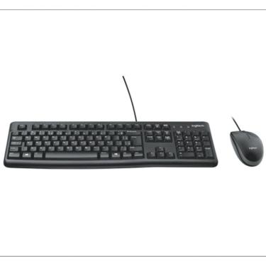 Imagem de Combo Teclado E Mousecom Fio Logitech Mk120 - 920-004429 Preto