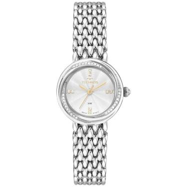 Imagem de Relógio Technos Feminino Mini Joia Prata - 2035nbk-1k