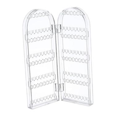 Imagem de Hailong Ming Suporte Dobrável para Exposição de Brincos, Expositor de Joias, Mesa, Expositor de Colares, Loja, Salão, 2 telas