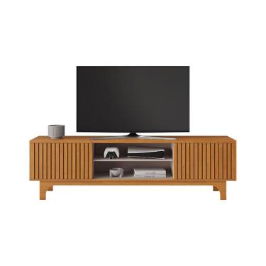 Imagem de Rack para TV até 70 Polegadas Trunfo JCM Móveis Cinamomo/Off