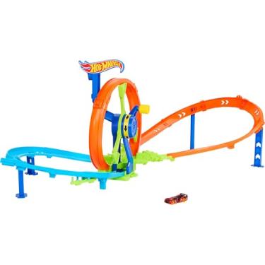 Imagem de Hot Wheels Action Pista de Brinquedo Desafio Turbina de Ação para crianças a partir de 4 anos